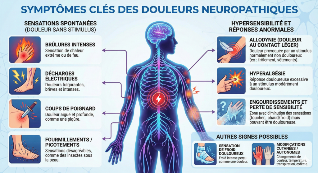 symptomes dlr neuro