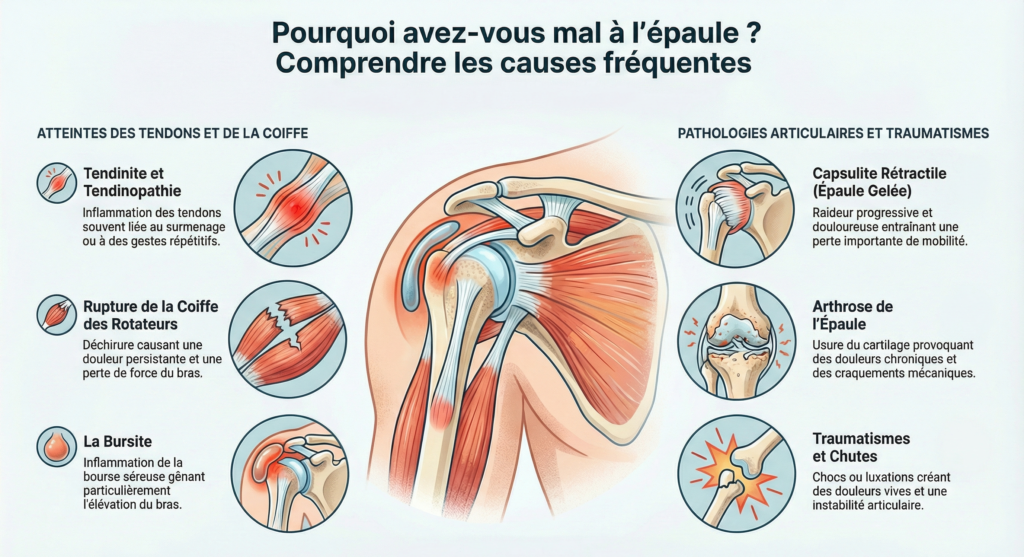 visuel douleurs épaule
