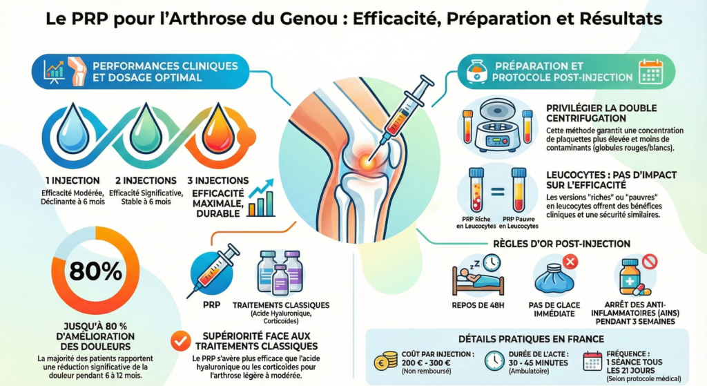 prp gonarthrose
